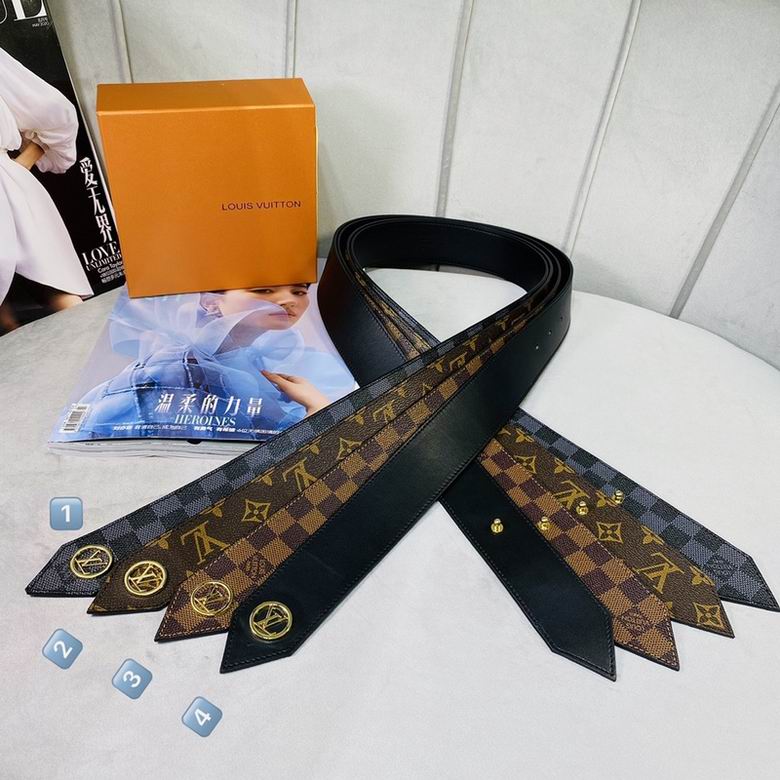 LV Belt 40mmX95-110cm 7D09